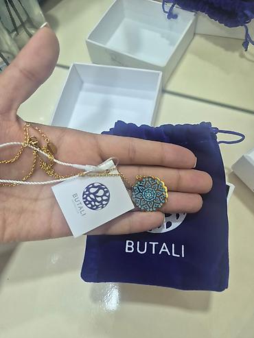 Бижутерия: BUTALI Azerbaijan Jewelry Materiali qizil suyuna salinmish polad — 3