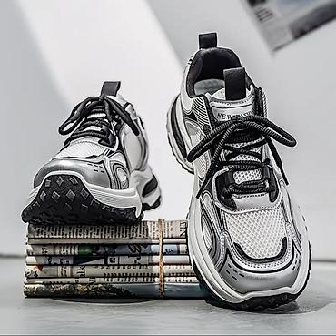 men balance: Мужские кроссовки, 41, New Balance, Новый, цвет - Серебристый, Платная доставка — 3