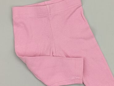 kurtka koszulowa w kratę różowa: Legginsy, Ergee, 6-9 m, stan - Dobry