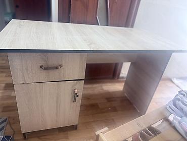 study table: Компьютерный стол, Б/у, С полками — 7