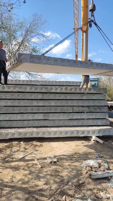 Пустотные плиты перекрытия: Б/у, Размер: 3 x 7 x Другое, Установка, Гарантия, Бесплатная доставка — 8