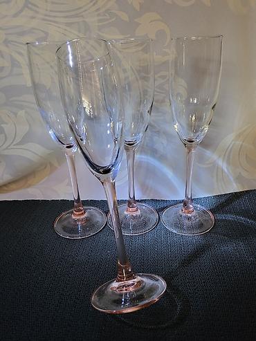 Čaše: Case nove za vino Luminarc,Francuska iz 80/90ih godina. Nove — 3