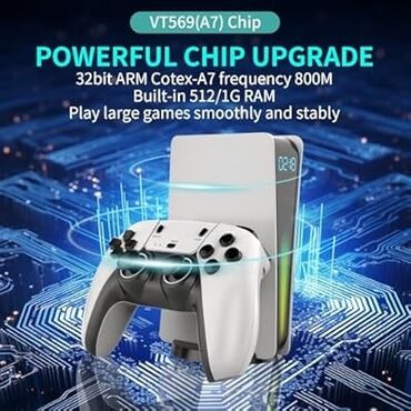 Другие игры и приставки: Беспроводная игровая консоль UKIFIRE с выводом графики в 4K UHD — 3