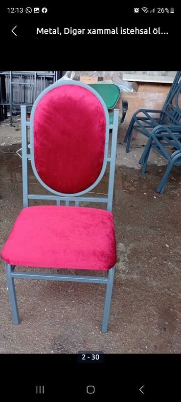 Stullar: Mətbəx üçün, Yeni, Qatlanmayan, rəng - Bej Stul — 6