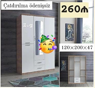 islənmis paltar skafi: Dolab yeni qarderob paltar dolabı — 3