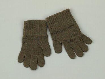 czapka brązowa: Rękawiczki, 16 cm, stan - Dobry