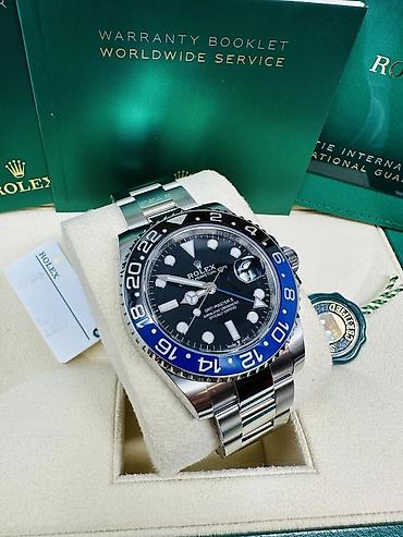 meta eynək: Rolex GMT‑Master II “Batman” (Ref. 126710BLNR) Rolex, Rolex saat — 1