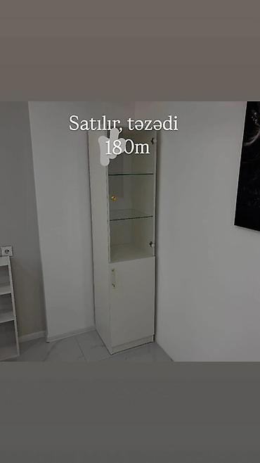 ucuz stullar: Satılır: ofis/mebel dəsti (ağ rəng, minimal dizayn) - Yemək/iş stolu — 3