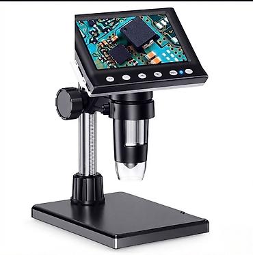 Alətlər: Rəqəmsal ekranlı stolüstü mikroskop - 4.3 düymlük rəngli LCD displey — 1