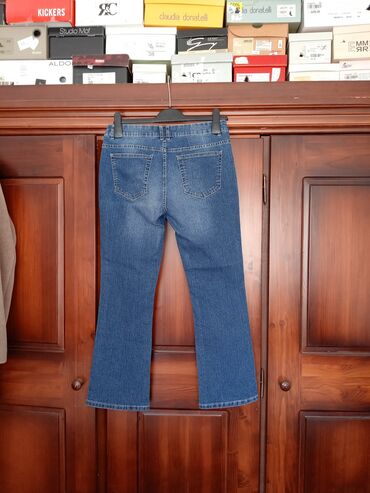 Ostale pantalone: POVOLJNO, SUPER MODERNE kapri farmerke C&A od elastičnog džinsa — 2