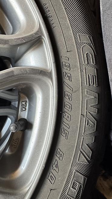 m 111: Шины 185 / 60 / R 15, Зима, Б/у, Комплект, Легковые, Япония, GoodYear — 1