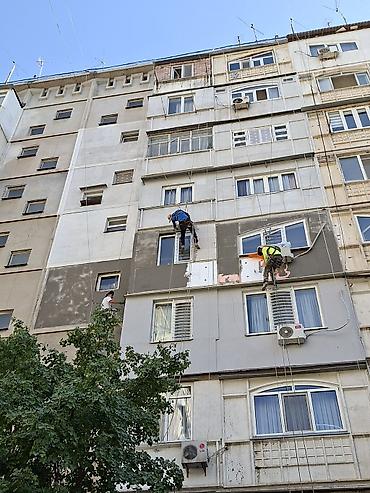 Оңдоп-түзөө жана курулуш: Альпинист по городу 🏢 КӨП КАБАТТУУ ҮЙЛӨРДҮН СЫРТЫН ЖЫЛУУЛОО ❄️ Суук — 2