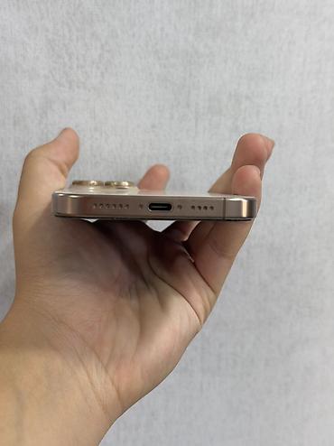 apple studio: IPhone 16 Pro Max, Б/у, 256 ГБ, Desert Titanium, 95 % — 9