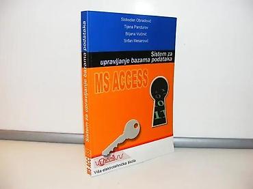 Knjige, audio i video formati: MS ACCESS Sistem za upravljanje bazama podatakaslobodan obradovic i — 1