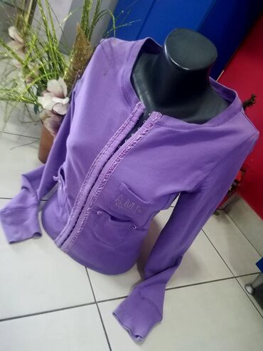 bershka duks: S (EU 36), Single-colored, color - Purple