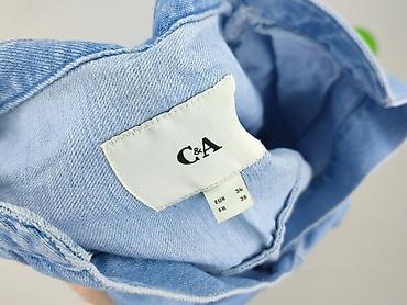 niebieska bluza: C&A, Bluzka damska, rozmiar XS — 4