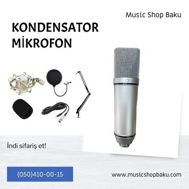 alcatel pop c7: Kondensator mikrofon Daxildir: 1 ədəd Pop filter 1 ədəd Mikrofon