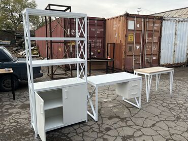 Комплекты офисной мебели: Комплект офисной мебели, Новый, Стол, Стул, Металл, Платная доставка, Самовывоз — 53