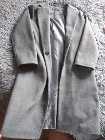 Пальто: Пальто S (EU 36), M (EU 38), L (EU 40), цвет - Серый