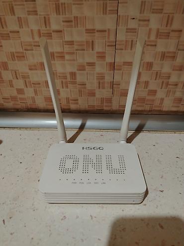 optik router: Qaraçuxur - Model: HSGQX‑X100W2 (XPON ONU) - Standart: GPON/EPON — 1