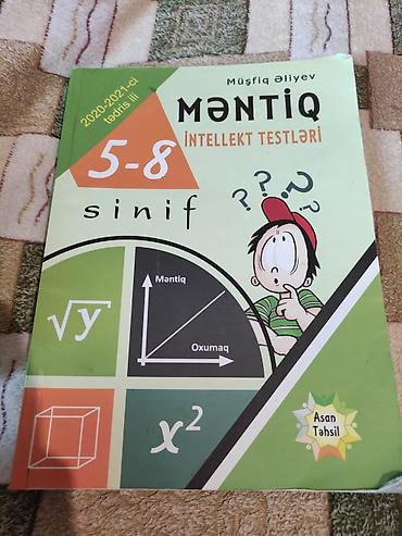 Другие животные: Məhsul: “Məntiq – İntellekt Testləri” kitabı Müəllif: Müşfiq Əliyev — 1
