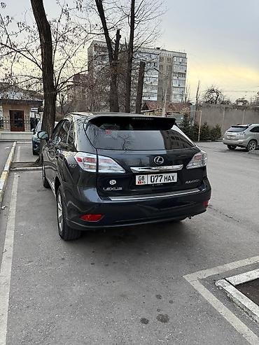 Lexus: Lexus RX: 2010 г., 3.5 л, Автомат, Гибрид, Кроссовер — 7