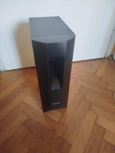 Zvučnici i stereo sistemi: Subwoofer zvucnik Panasonic vufer. Ispravan Visina 41 cm. Dubina oko na lalafo.rs — 1 Zvučnici i stereo sistemi: Subwoofer zvucnik Panasonic vufer. Ispravan Visina 41 cm. Dubina oko — 1