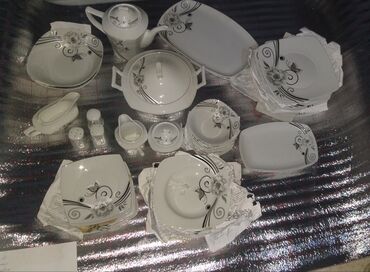 Çay dəstləri və servizlər: Çay dəsti, rəng - Ağ — 8