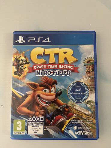 PS4 (Sony Playstation 4): Salam az işlenmiş Crash diski ps4 üçün