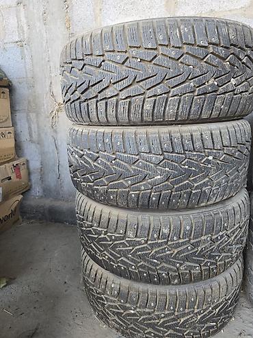 Транспорт: Комплект зимних шипованных шин 235/55 R17 103T XL. - Тип: зимние — 1