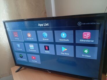 Mətbəx texnikası: Tv smart satılır 82 led ekran. 250 azn. Unvan Xezer ray Bine qes. 8863
