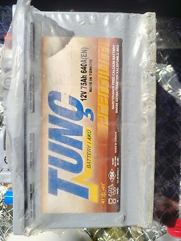 tap az t25: TUNC Premium avtomobil akkumulyatoru - Tip: Maintenance Free Calcium — 1