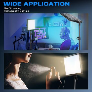 Аксессуары для фото и видео: Светодиодный накамерный студийный светильник Vivitar со 120