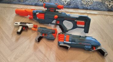 автоматы которые стреляют орбизами: Набор бластеров Nerf (серия Elite 2.0 + тематический Star Wars)