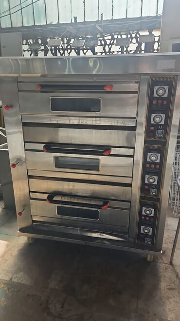 pizza peçi: Pizza, Qaz ilə işləyən