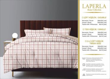 Pastel dəstləri: Laperla yataq dəsti. Parça pambıqdır Ölçü tək nəfərlik Çxol 160*220 — 20