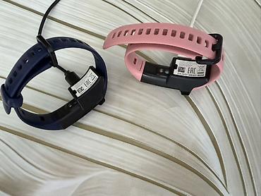 Smart qolbaqlar: Honor Band 5 (Running Edition) fitnes qolbaqları – mavi və çəhrayı — 1