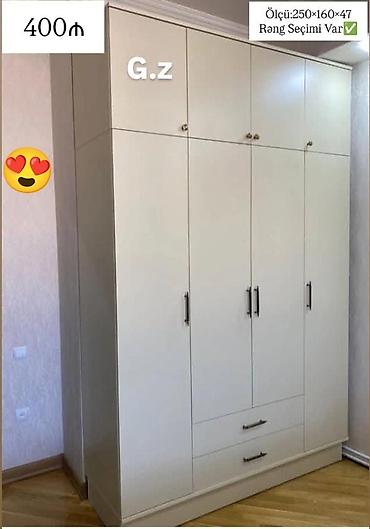 Geniş tutumlu qarderob şkafı - Ölçü: 250 × 160 × 47 sm - Rəng seçimi lalafo.az -da Geniş tutumlu qarderob şkafı - Ölçü: 250 × 160 × 47 sm - Rəng seçimi