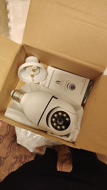 ve box: Ağıllı Wi‑Fi təhlükəsizlik kamerası – E27 patrona qoşulan “lampa — 1