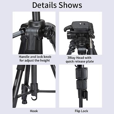 lens nikon: Jmary Foto/Video tripod. Bakı şəhərdaxili və bölgələrə çatdırılma — 2