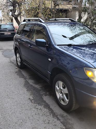bmw ucun disklər: Barter Var 4gözlə Mitsubishi Outlander, 4WD, tünd mavi rəng — 2