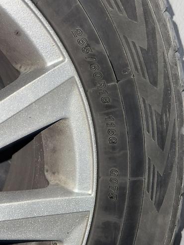 шины acura: Колеса в сборе 285 / 60 / R 18, Зима, Б/у, Комплект, Внедорожные (АТ/МТ), Литые, отверстий - 5 — 2