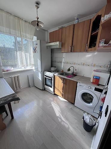 контейнер манас: 3 комнаты, 58 м², Золотой квадрат 104 серия, 4 этаж, Косметический ремонт — 5