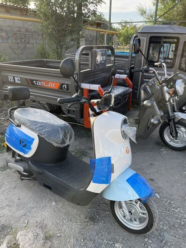 колесо мотоцикла: Мотороллер муравей Электро, 70 км, 1000 - 1499 кг, Новый