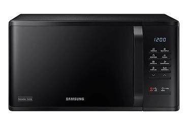 Mikrodalğalı soba Samsung, Mikrodalğalar ilə, rəng - Qara, Yeni