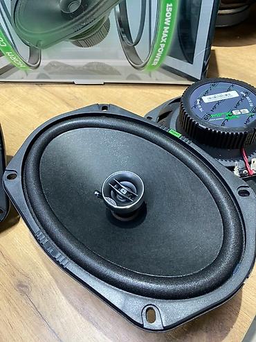 Динамики для авто: Двухполосные коаксиальные динамики MFX 69 в черном цвете, подходящие — 7