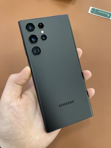 привозной телефон это: Samsung Galaxy S22 Ultra, Б/у, 512 ГБ, цвет - Черный, В рассрочку, 1 SIM, eSIM