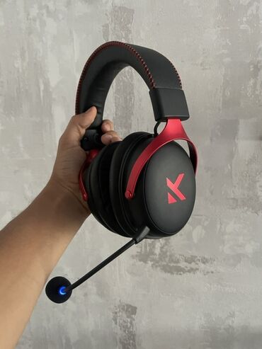 наушник для компьютера: Игровая гарнитура MCHOSE V9 PRO,работает на радиоканале,без задержек и