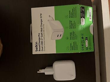 mate 20: Belkin BoostCharge Pro Dual USB‑C GaN Wall Charger 67W - Model — 2