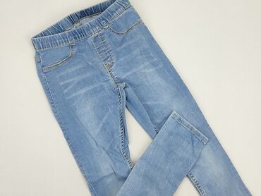 spodnie cargo zielone: Jeans, 7 years, 122, condition - Fair